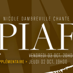 img-Le temps des Femmes - Nicole Dambreville chante Piaf !