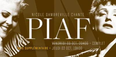 img-Le temps des Femmes - Nicole Dambreville chante Piaf !